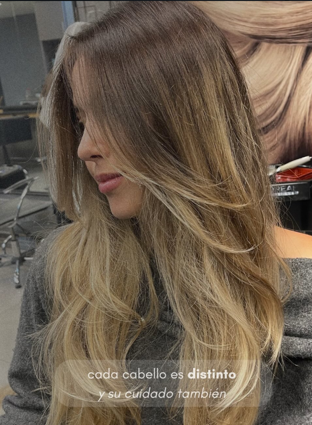 Resultado de balayage natural